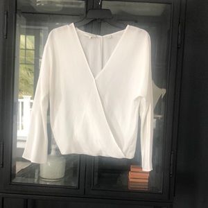 Vince silk blouse.